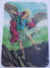 St. Michael the Archangel Holographic Card